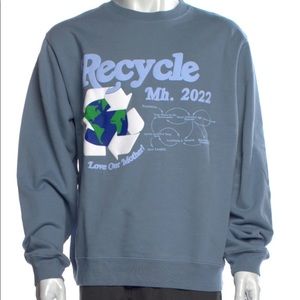 Madhappy blue recycle crewneck size XL - Unisex